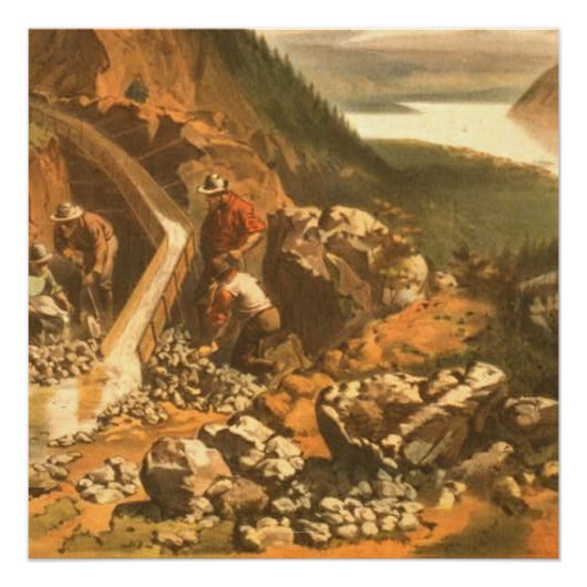 ABHクロンダイク金ゴールドラッシュ ポスター (正面)