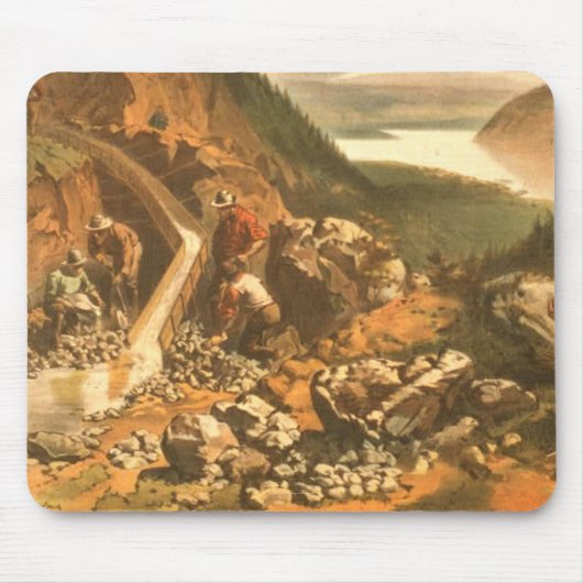 ABHクロンダイク金ゴールドラッシュ マウスパッド (正面)