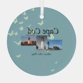 ABHケープコッドガラスオーナメント ガラスオーナメント (裏面)