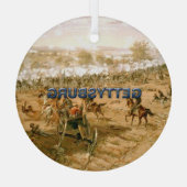 ABHゲティスバーグガラスオーナメント ガラスオーナメント (裏面)