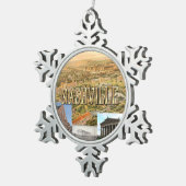 ABHナッシュビル スノーフレークピューターオーナメント (右)