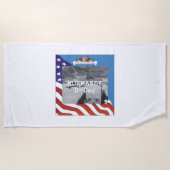 ABHノルマンディー ビーチタオル (正面)