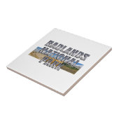 ABHバッドランド国立公園 タイル (側面)