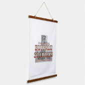 ABHバッファロー兵士ぶら下がったのタペストリー 吊り下げ型タペストリー (傾斜あり)