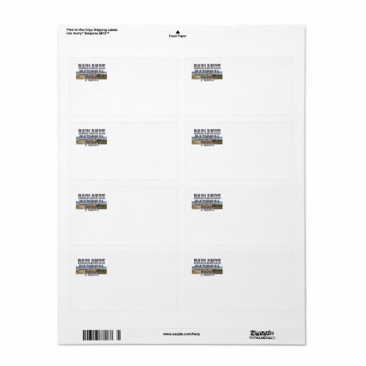 ABHバドランド ラベル (フルシート)