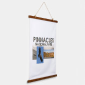 ABHピナクルス国立公園 吊り下げ型タペストリー (傾斜あり)