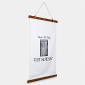 ABHフォートマクヘンリー 吊り下げ型タペストリー (傾斜あり)