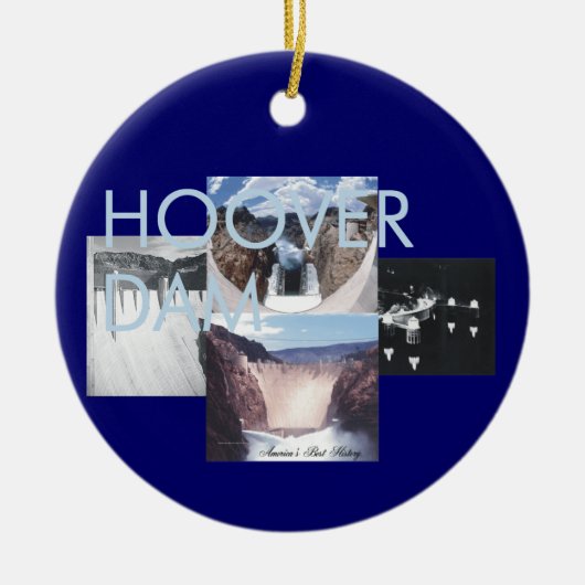 ABHフーバー・ダム セラミックオーナメント (正面)