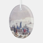 ABHプリマスロックガラスオーナメント ガラスオーナメント (正面左)