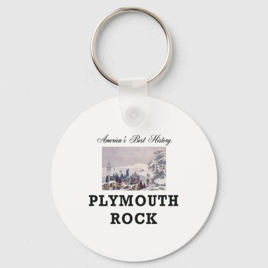 ABHプリマス・ロック キーホルダー (正面)