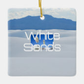 ABHホワイトサンズ セラミックオーナメント (正面)