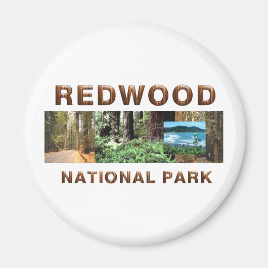 ABHレッドウッド マグネット (正面)