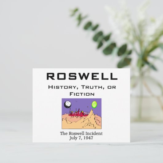 ABHロズウェル ポストカード (スタンド正面)