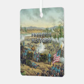 ABH内戦バトルフィールドメタルオーナメントを保存 メタルオーナメント (正面左)