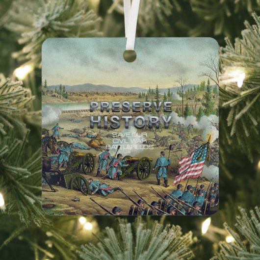 ABH内戦バトルフィールドメタルオーナメントを保存 メタルオーナメント (インサイチュ)