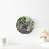 ABH南北戦争1862 ラウンド壁時計 (ホーム)