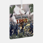 ABH南北戦争1863金属オーナメント メタルオーナメント (正面右)