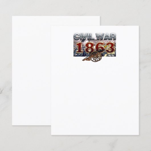 ABH南北戦争1863 (正面/裏面)