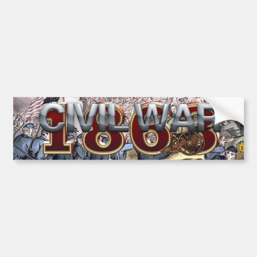 ABH南北戦争1863 バンパーステッカー (正面)