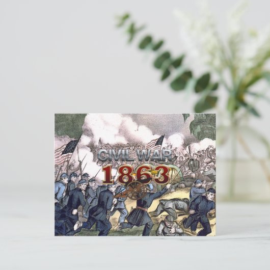 ABH南北戦争1863 ポストカード (スタンド正面)