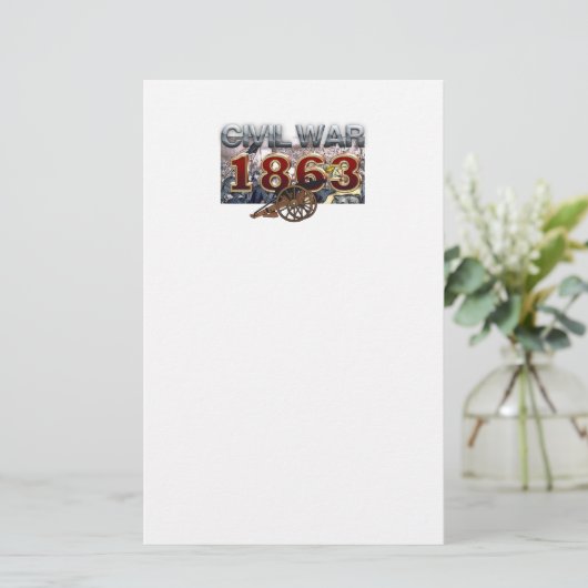 ABH南北戦争1863 便箋 (スタンド正面)
