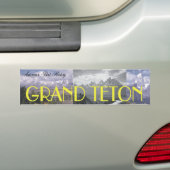 ABH壮大なTeton バンパーステッカー (車上)