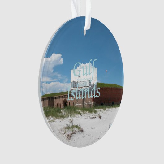 ABH湾の島 オーナメント (正面)