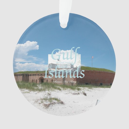 ABH湾の島 オーナメント (正面)