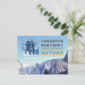 ABH 国立公園保護 ポストカード (スタンド正面)