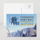 ABH 国立公園保護 ポストカード (正面/裏面)