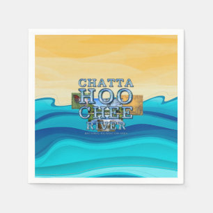 ABH Chattahoochee川 スタンダードカクテルナプキン
