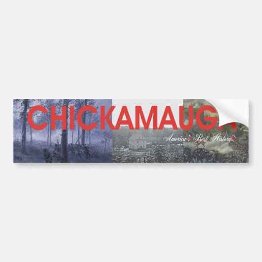 ABH Chickamauga バンパーステッカー (正面)