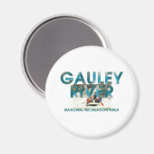 ABH Gauley River Magnets マグネット (正面/裏面)