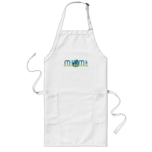 ABH Miami World's Fair 2035 T-Shirts ロングエプロン (正面)