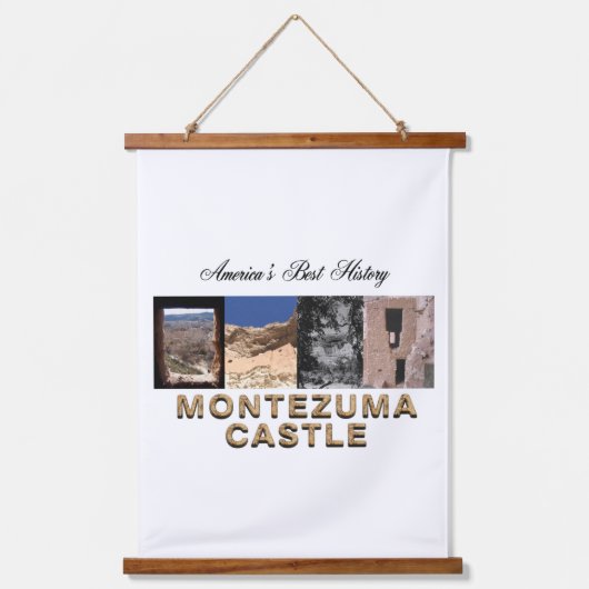 ABH Montezuma Castle 吊り下げ型タペストリー (正面)