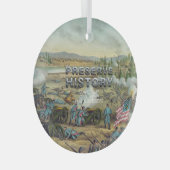 ABH Preserve Civil War Battlefields Glassオーナメント ガラスオーナメント (正面右)