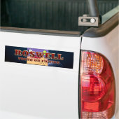 ABH Roswell バンパーステッカー (トラック上)