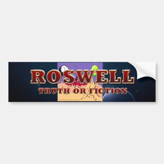 ABH Roswell バンパーステッカー (正面)