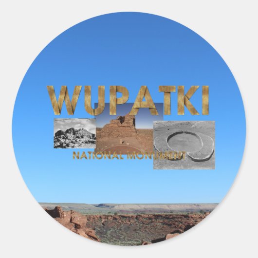 ABH Wupatki National Monument ラウンドシール (正面)