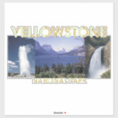 ABH Yellowstone シール (シート)