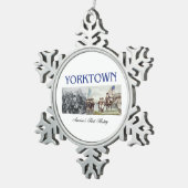 ABH Yorktown スノーフレークピューターオーナメント (右)