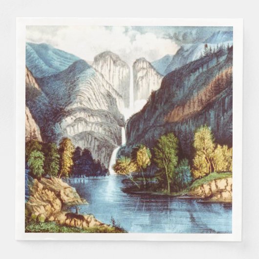 ABH Yosemite Paper Dinner Napkins (正面)