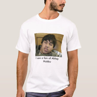 Abhay Hukkuファンのワイシャツ Tシャツ