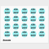 ABI 2011 ラウンドシール (シート)
