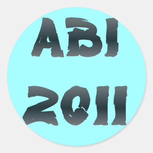 ABI 2011 ラウンドシール (正面)