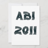 ABI 2011 招待状 (正面)