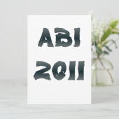 ABI 2011 招待状 (スタンド正面)