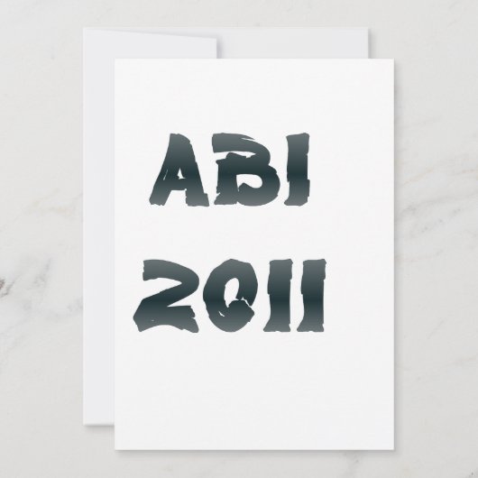 ABI 2011 招待状 (裏面)