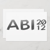 ABI 2012 招待状 (正面/裏面)