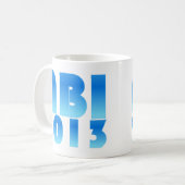 ABI 2013 コーヒーマグカップ (正面左)